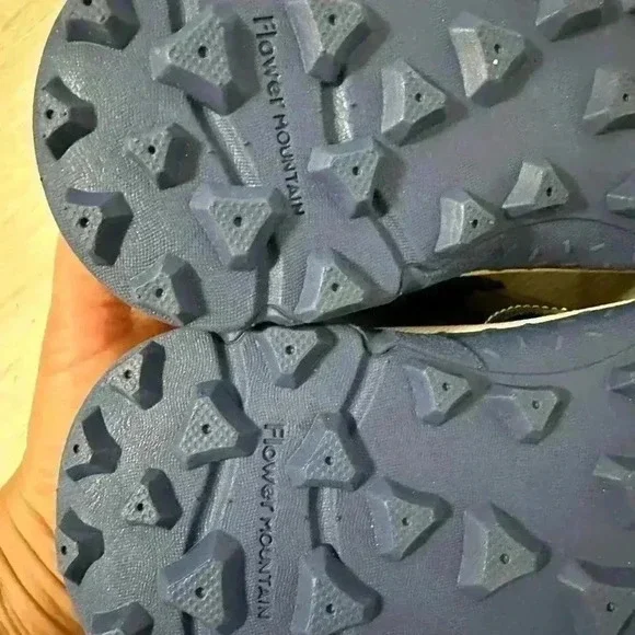 GAHO JUNIOR Sporty faux leather sandal, Blue size 2 - Picture 4 of 9